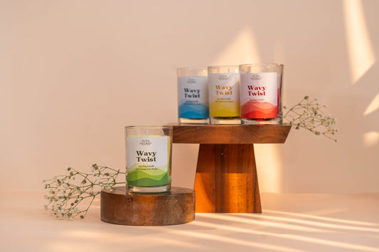 Wavy Twist Candle