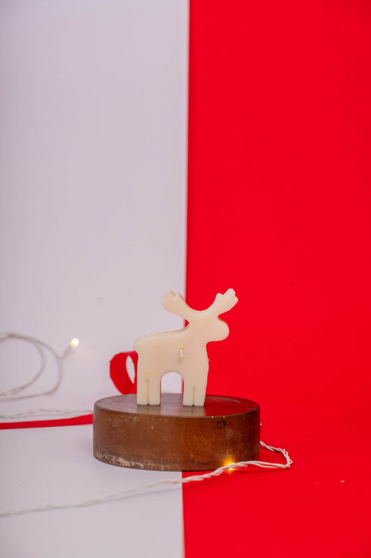 Reindeer Candle