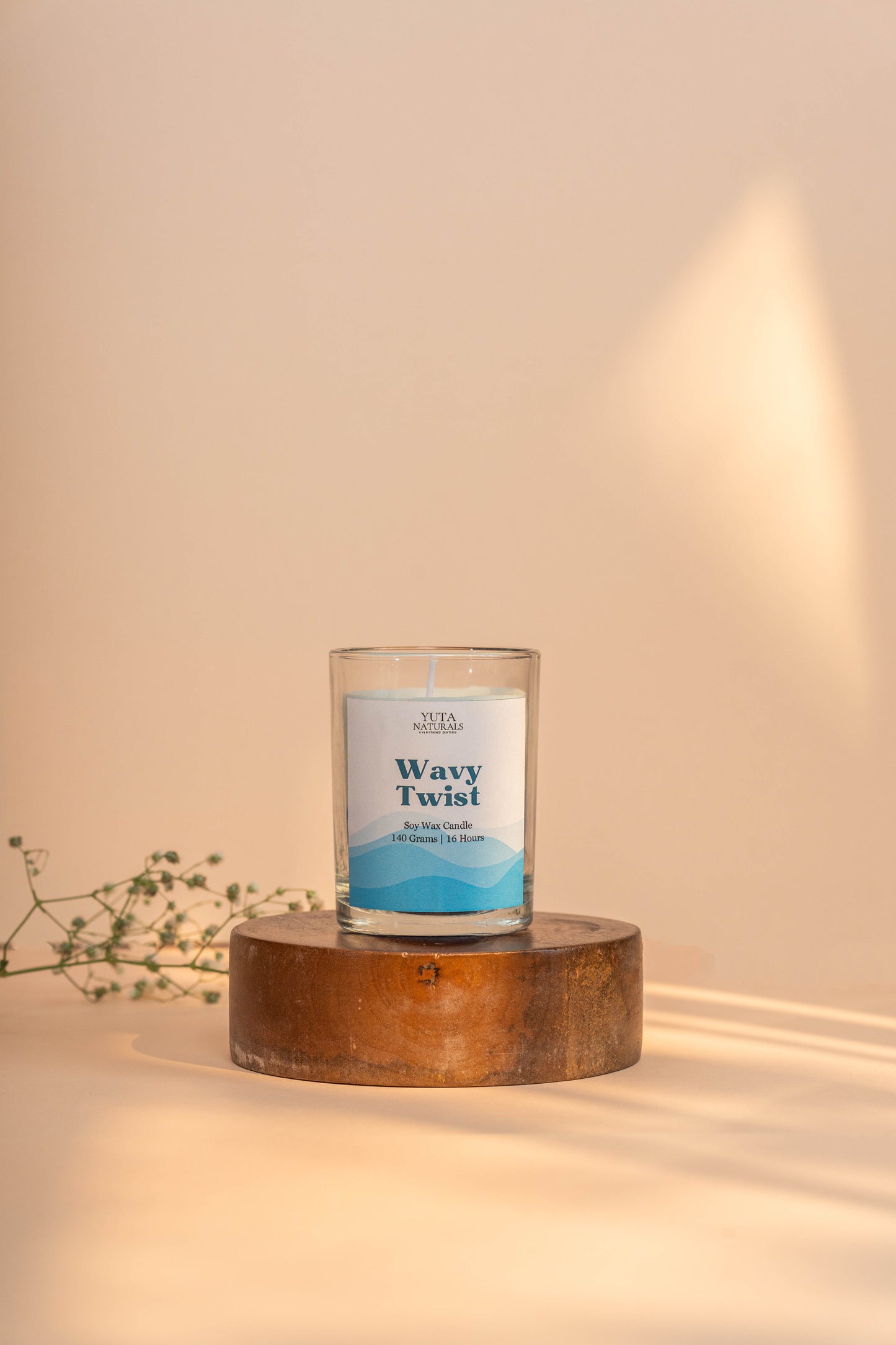 Wavy Twist Candle