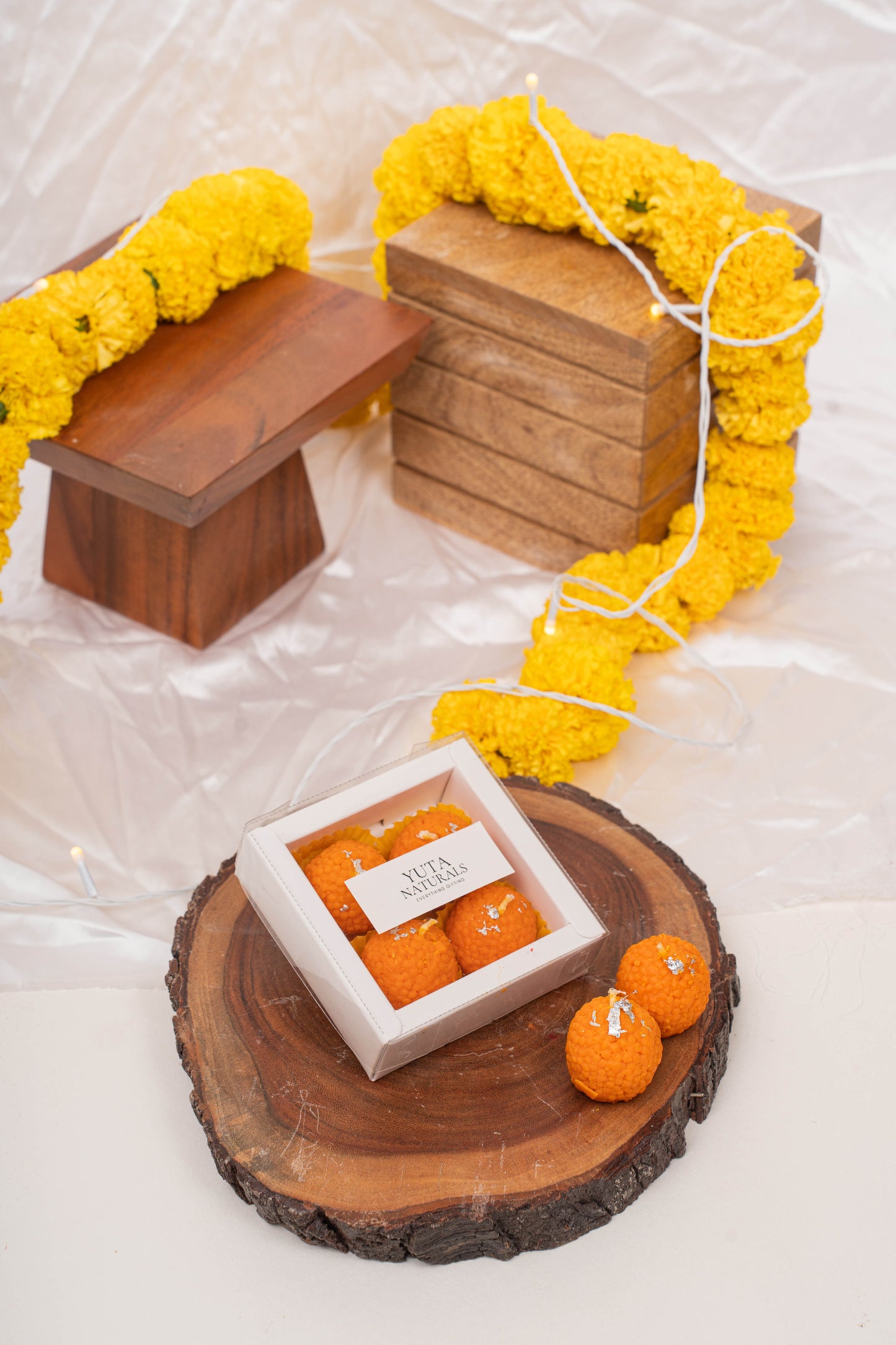 Motichoor Laddoo Candles