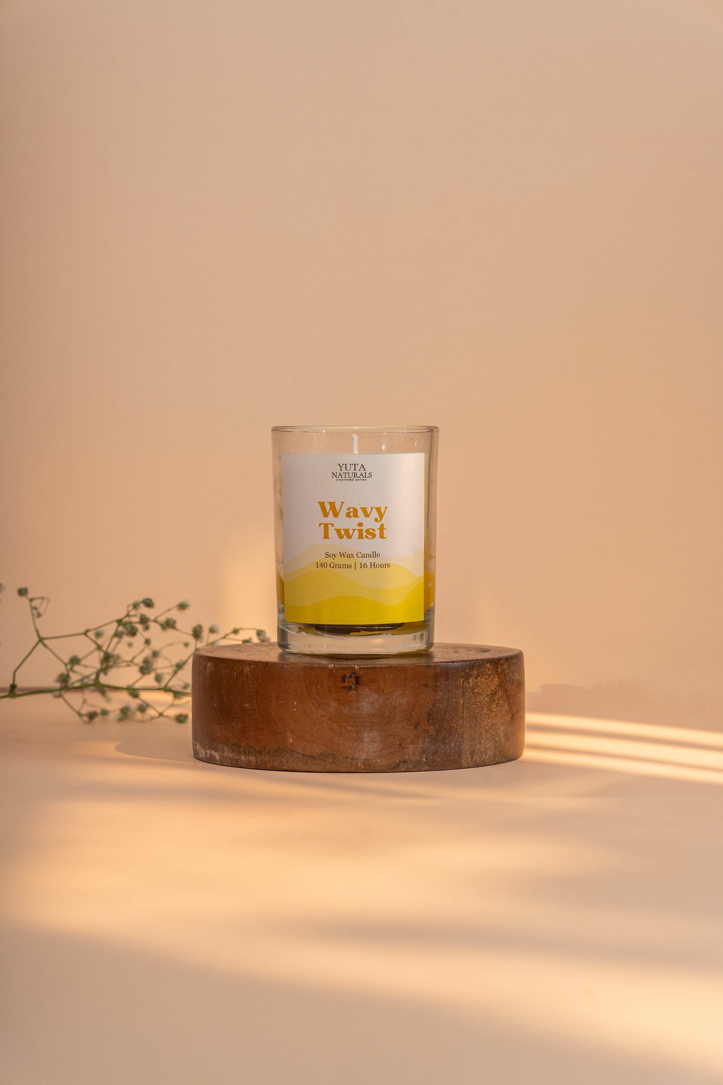 Wavy Twist Candle