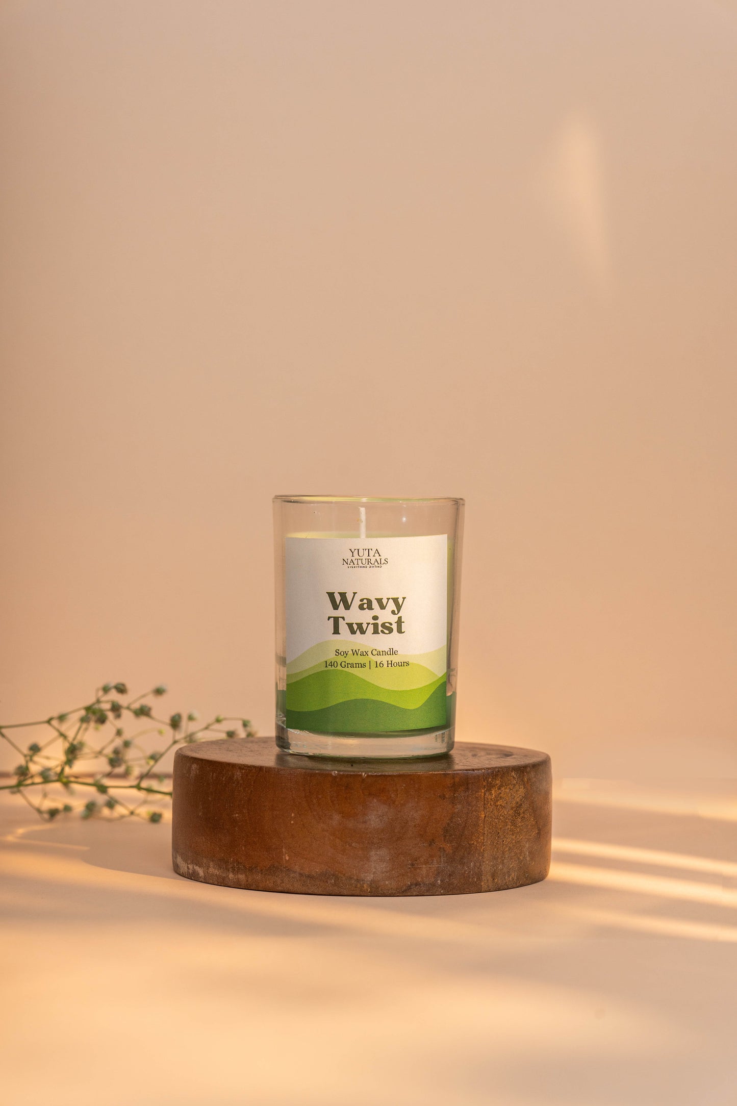 Wavy Twist Candle