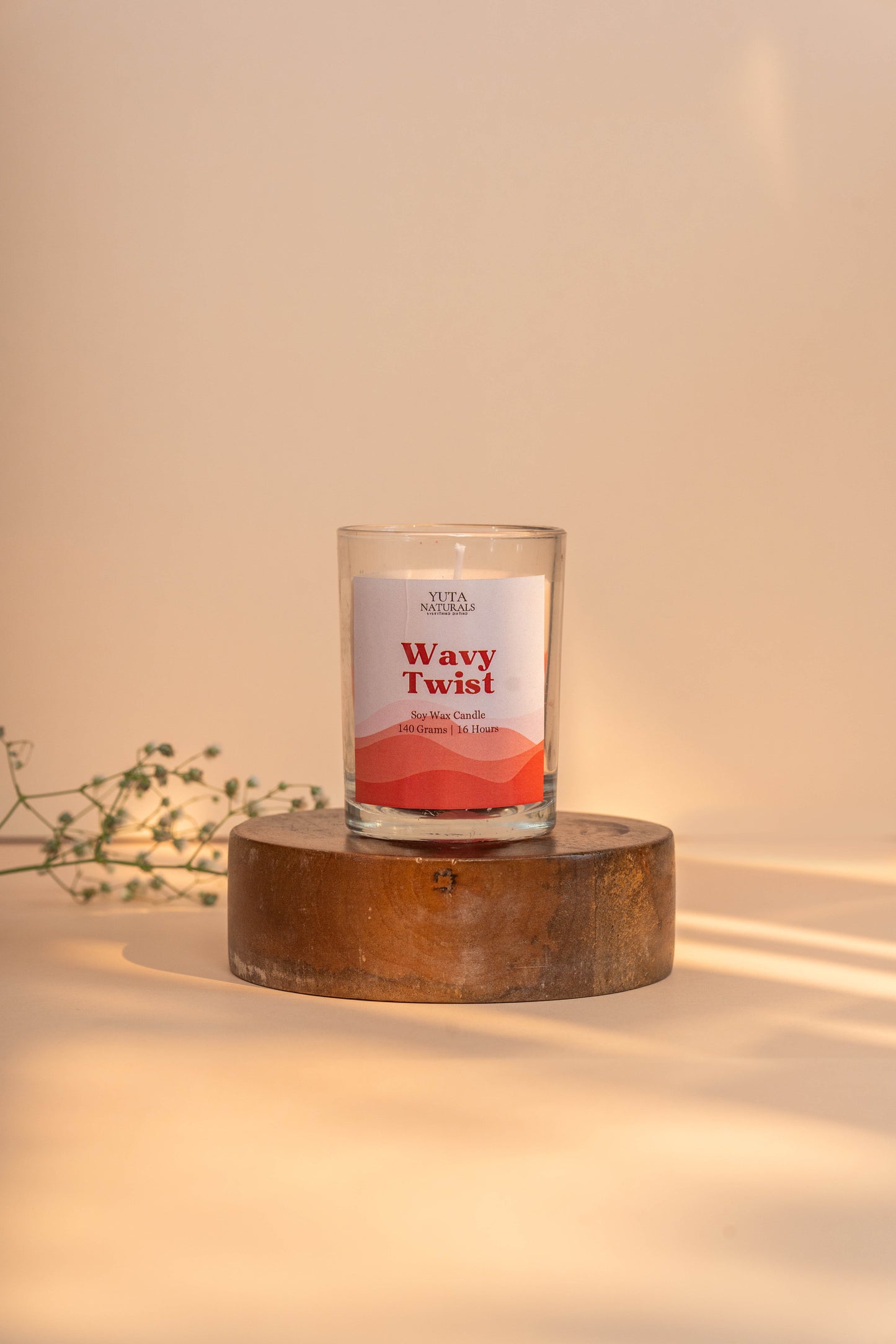 Wavy Twist Candle