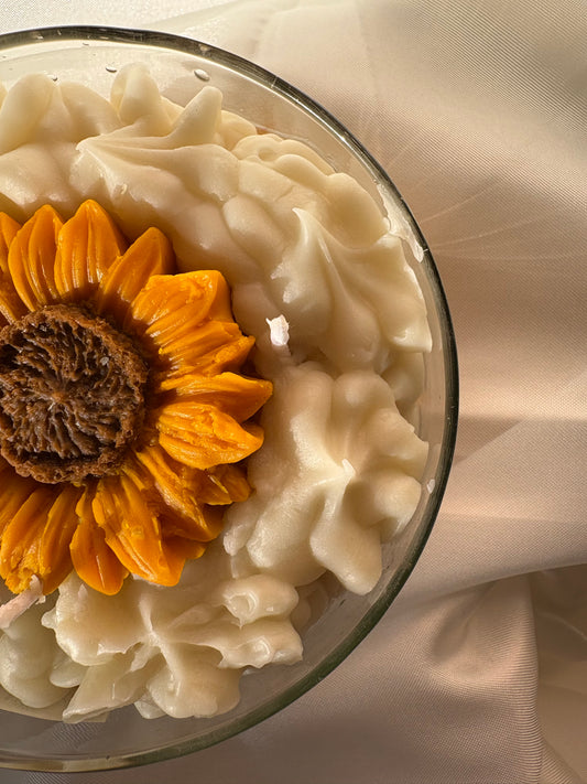 Sunflower Candle